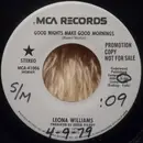 7inch Vinyl Single - Leona Williams - Good Nights Make Good Mornings
