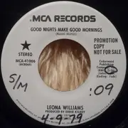 7inch Vinyl Single - Leona Williams - Good Nights Make Good Mornings