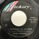 7inch Vinyl Single - Leona Williams & Ron Williams - A Gentleman On My Mind