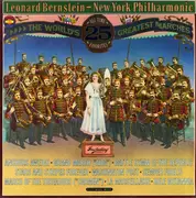 Double LP - Leonard Bernstein - New York Philharmonic - The World's 25 Greatest Marches