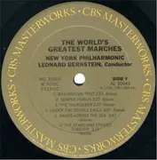 Double LP - Leonard Bernstein - New York Philharmonic - The World's 25 Greatest Marches