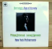 LP - Leonard Bernstein - Philippe Entremont / Leonard Bernstein / The New York Philharmonic Orchestra - Age Of Anxiety (Symphony No. 2 For Piano And Orchestra)
