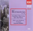 CD - Leonard Bernstein - Saint Louis Symphony Orchestra - Leonard Slatkin - Candide Overture / On The Town