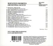 CD - Leonard Bernstein , New York Philharmonic - Bernstein Favorites: Orchestral Dances