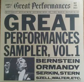 Leonard Bernstein - Great Performances Sampler, Vol. 1