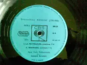 LP - Leonard Bernstein , Gioacchino Rossini , The New York Philharmonic Orchestra - Ouvertures Célèbres