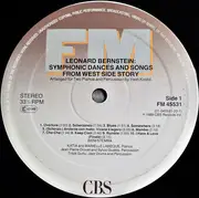 LP - Leonard Bernstein , Katia Et Marielle Labèque - West Side Story - Symphonic Dances And Songs