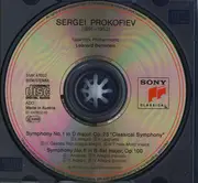 CD - Leonard Bernstein , Sergei Prokofiev , New York Philharmonic - Symphony No.1 'Classical' / Symphony No. 5