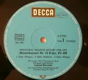 LP - Wolfgang Amadeus Mozart - Mozart: Klavierkonzert Nr. 15 In B-Dur , Kv 450 / Linzer Symphonie, Kv 425