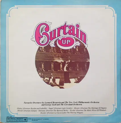 Leonard Bernstein And The New York Philharmonic Orchestra / George Szell And The Cleveland Orchestra - Curtain Up