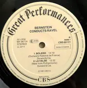 LP - Ravel (Bernstein) - Bolero / La Valse a.o.