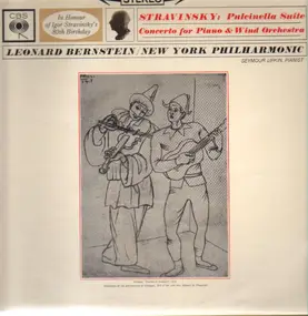 Igor Stravinsky - Pulcinella Suite - Concerto For Piano And Wind Orchestra