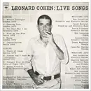 LP - Leonard Cohen - Leonard Cohen: Live Songs
