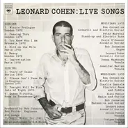 Leonard Cohen - Leonard Cohen: Live Songs