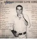 LP - Leonard Cohen - Live Songs - CLUB EDITION
