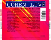 CD - Leonard Cohen - Cohen Live