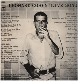 Leonard Cohen - Live Songs