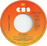 7inch Vinyl Single - Leonard Cohen - The Guests
