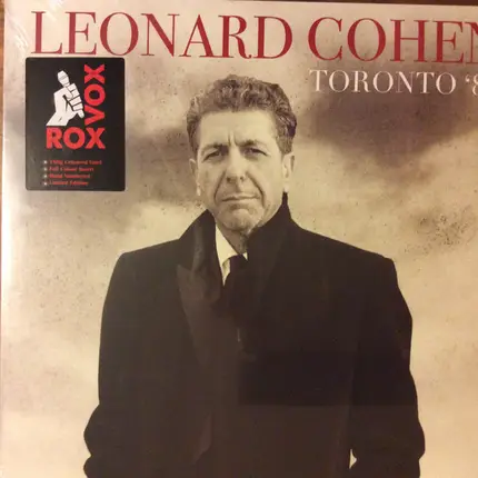 Leonard Cohen - Toronto '88