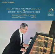 Rachmaninoff - Debut Of Leonard Pennario On RCA Victor Records With Boston Pops/Arthur Fiedler