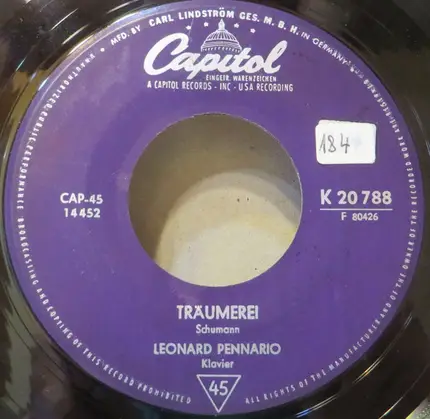 Leonard Pennario - Walzer As-dur Op. 39