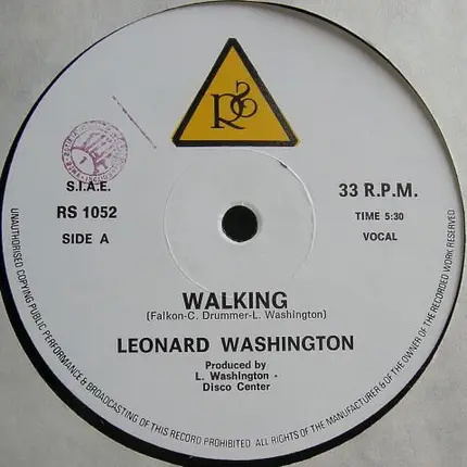 Leonard Washington - Walking
