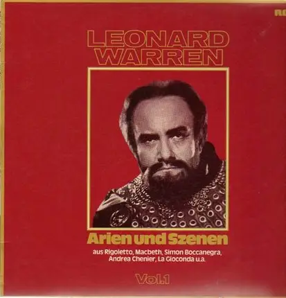 Leonard Warren - Arien und Szenen Vol.1