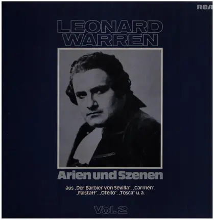 Leonard Warren - Arien und Szenen Vol.2