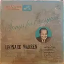 7inch Vinyl Single-Box - Leonard Warren - Songs For Everyone - hardcover box, red transparent vinyl