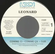 7inch Vinyl Single - Leonard - Comme Ci - Comme Ça