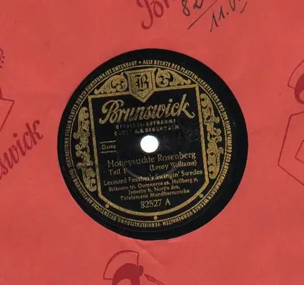 Leonard Feather's Swinging Swedes - Honeysuckle Rosenberg Teil 1/2