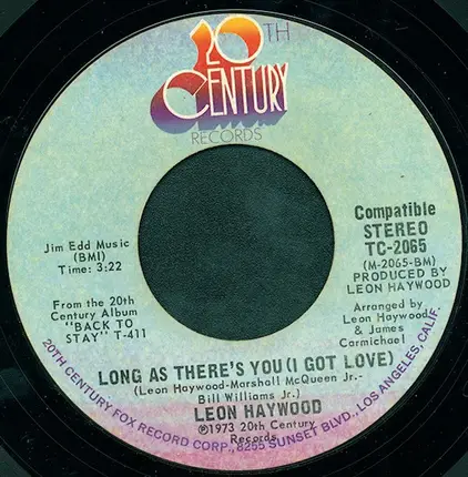 Leon Haywood - Keep It In The Family / Long As There's You (I Got Love)