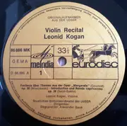 LP - Leonid Kogan - Zauber Der Virtuosität - Mono