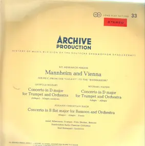 Wolfgang Amadeus Mozart - Konzert D-Dur Für Trompete Und Orchester; Konzert D-Dur Für Trompete Und Orchester; Konzert B-Dur F