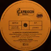 LP - Leopold Mozart , Johann Melchior Molter , Joseph Haydn / Ludwig Güttler , Neues Bachisches Collegiu - Klassische Trompetenkonzerte