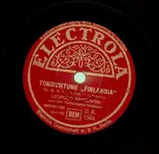 Schellack-12'' - Leopold Stokowski und das Philadelphia-Orchester - Tondichtung 'Finlandia' 1. Teil / 2. Teil