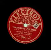 Schellack-12'' - Leopold Stokowski und das Philadelphia-Orchester - Tondichtung 'Finlandia' 1. Teil / 2. Teil
