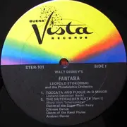 LP-Box - Stokowski - Walt Disney's Fantasia - Gatefold + attached bookelt