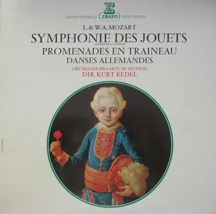 Leopold Mozart / Wolfgang Amadeus Mozart - Kindersinfonie / Musikalische Schlittenfahrt / Marsch KV 335 / 3 Deutsche Tänze
