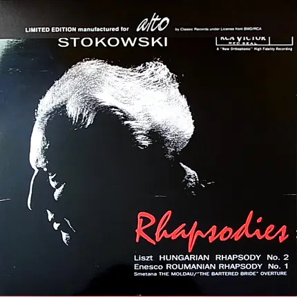 Stokowski, Liszt, Enescu, Smetana - Rhapsodies