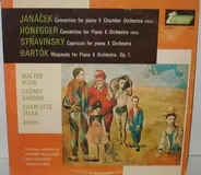 Janáček, Honegger, Stravinsky, Bartók - Concertino For Piano & Chamber Orchestra / Concertino For Piano & Orchestra / Capriccio For Piano &