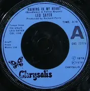 7'' - Leo Sayer - Raining In My Heart