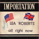 7inch Vinyl Single - Lea Roberts - All Right Now / All Over Again