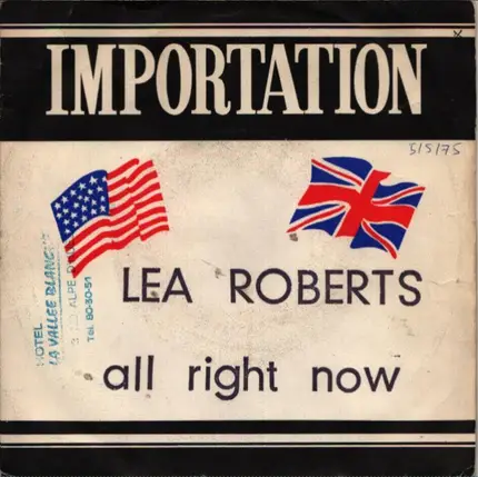 Lea Roberts - All Right Now / All Over Again