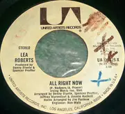 7inch Vinyl Single - Lea Roberts - All Right Now / All Over Again