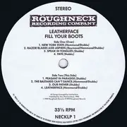 LP - Leatherface - Fill Your Boots