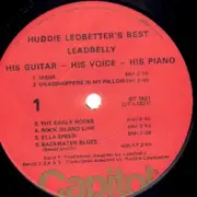 LP - Leadbelly - Huddie Ledbetter's Best... His Guitar - His Voice - His Piano
