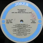 LP - Leadbelly With Josh White And Sonny Terry - The Legend Of Leadbelly