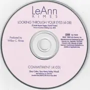CD Single - LeAnn Rimes - Looking Through Your Eyes ● Commitment