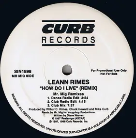 LeAnn Rimes - How Do I Live (Remix)